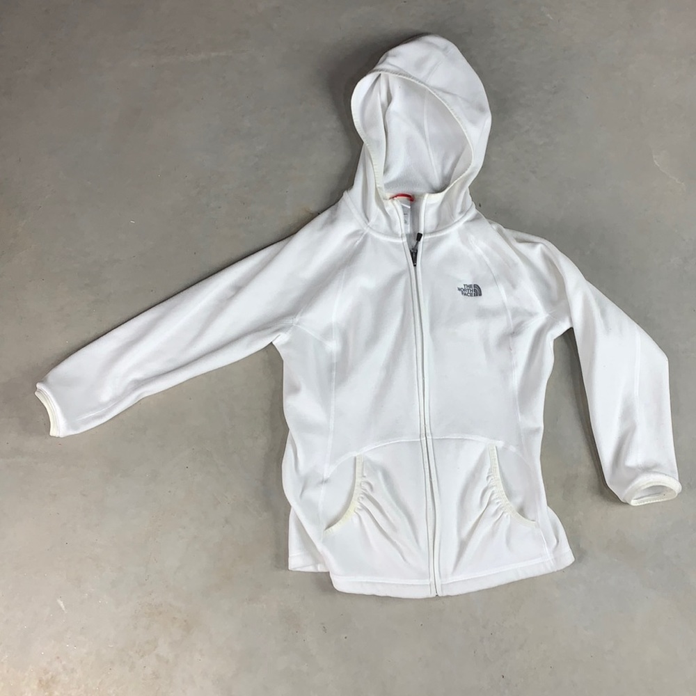 Women’s North Face Fleece Large White